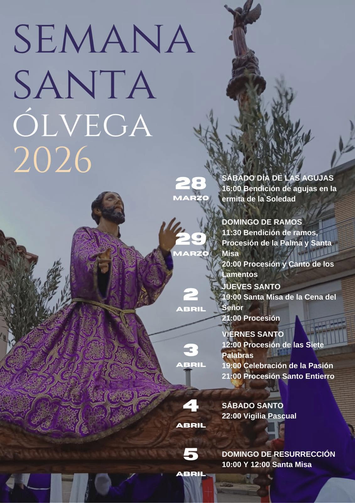 Semana Santa en Ólvega 2026 Ólvega